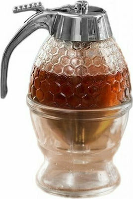 GlobalExpress Plastic Honey Pot Transparent 200ml 53037