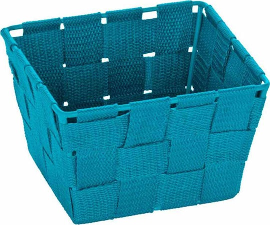 Wenko Adria Mini Καλάθι Αποθήκευσης Πλαστικό Πετρόλ 14x14x9cm