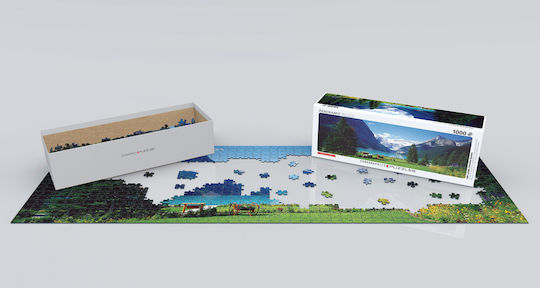 Panoramic Lake Louise Canadian Rockies Puzzle 2D 1000pcs 6010-1456
