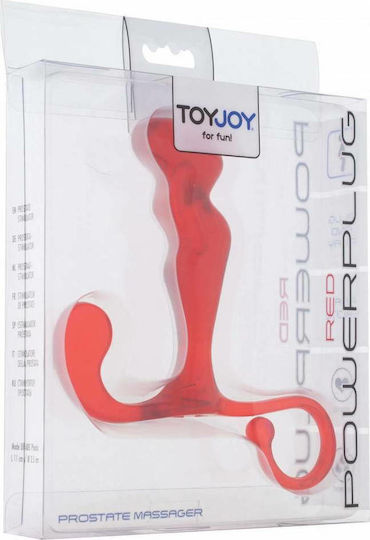ToyJoy Power Plug Prostate Massager Anal Plug Red 10cm