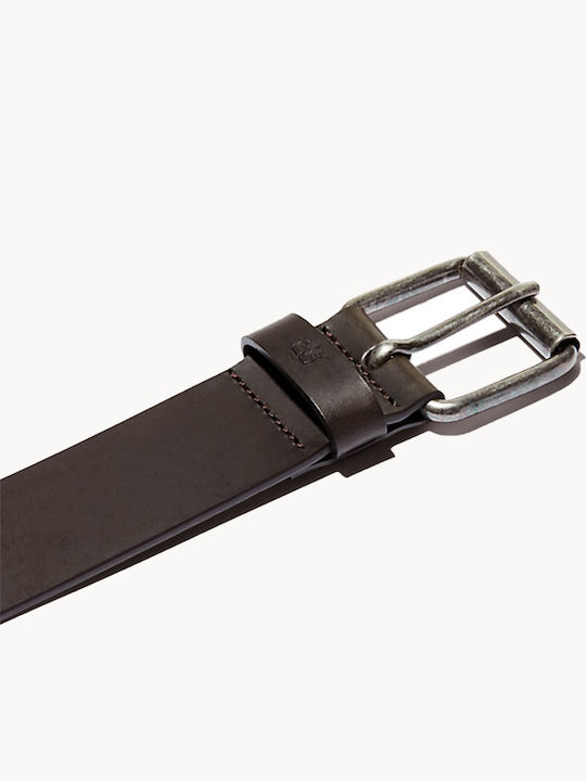 Rostlon Wide Men's Belt Leather Brown