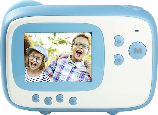 AgfaPhoto Realikids Compact Φωτογραφική Μηχανή 5MP με Οθόνη 2.4" Θερμικής Εκτύπωσης Μπλε