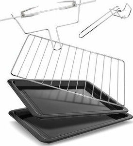Turbotronic Ηλεκτρικό Φουρνάκι 45lt Χωρίς Εστίες με Αέρα