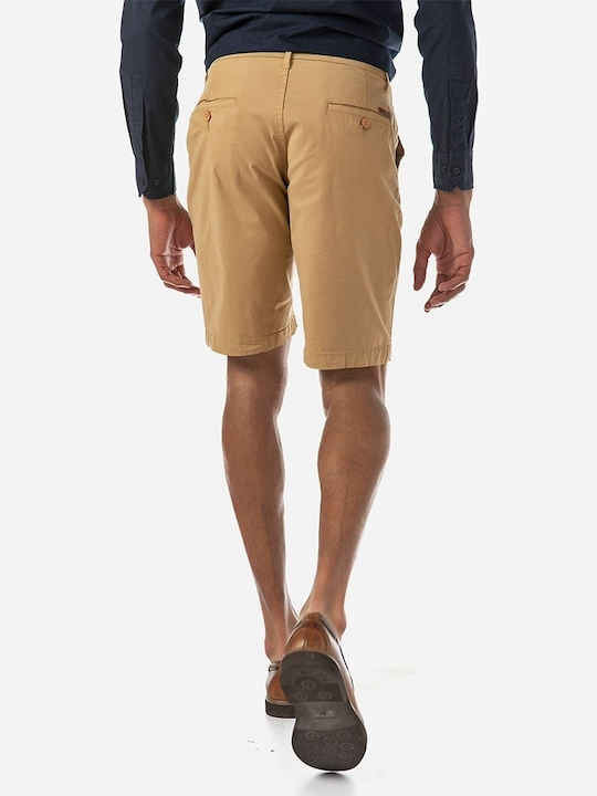 Brokers Jeans Men's Shorts Chino Camel