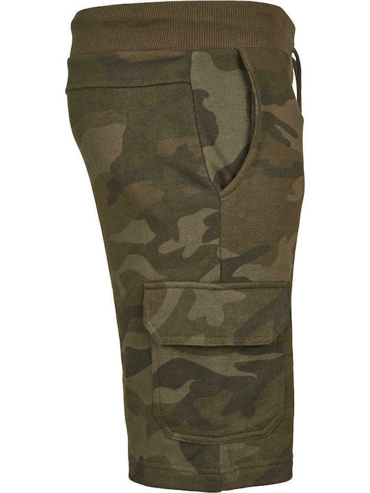 Ανδρική Βερμούδα Cargo Olive Camo