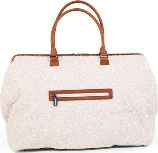 Childhome Τσанта-Смяна на Пелени Mommy Teddy Off White 55x30x40см.