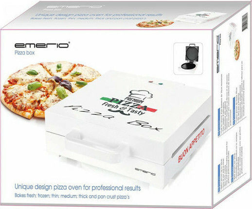 Emerio PB-115331 Pizzabäcker 1200W Weißer