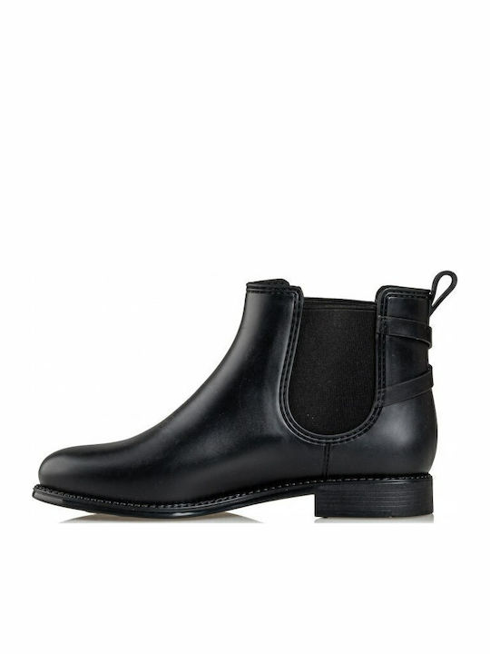 Women's Short Wellies Black