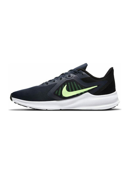 Downshifter 10 Bărbați Pantofi sport Alergare Obsidian / Lime Glow / Negru