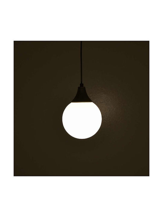 Click Pendant Light White with Socket E27 15x15x80cm