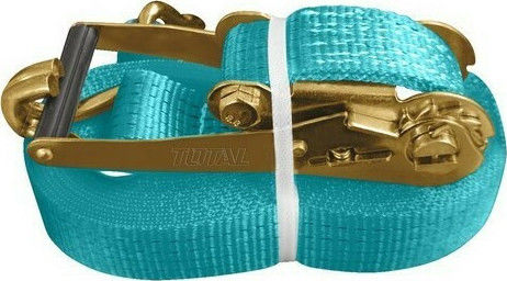Total Car Luggage Strap with Ratchet για Ρυμούλκηση έως 4 Τόνων 1000x5cm 10pcs