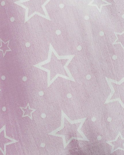 Rythmos Baby Duvet Cover Set With Pillowcase Bright Bright Baby Pink 110x160cm