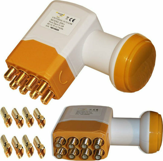 Golden Media 208+ Universal LNB 8 Outputs 0.1dB