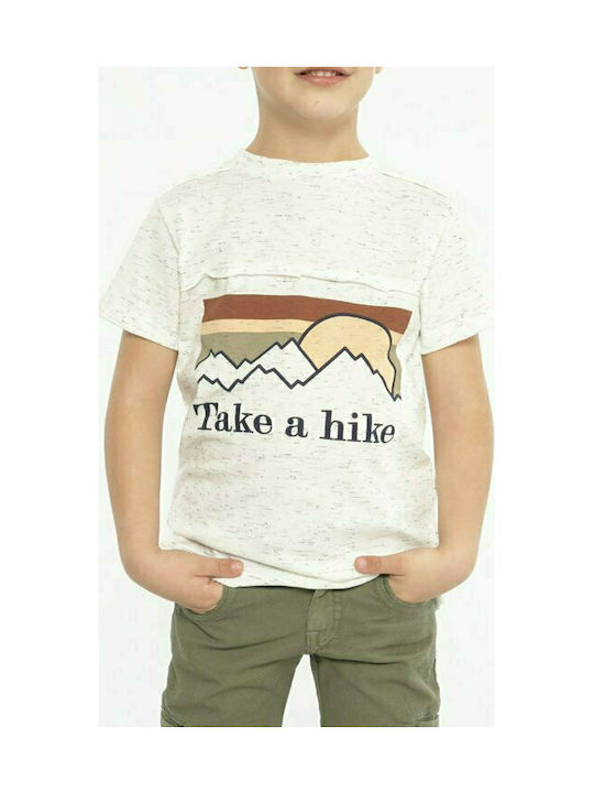 Gang Kids T-shirt White Take A Hike