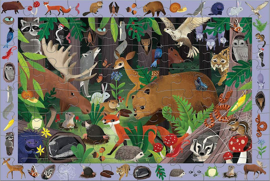 Παιδικό Puzzle Woodland Forest για 4+ Ετών 64pcs Mudpuppy