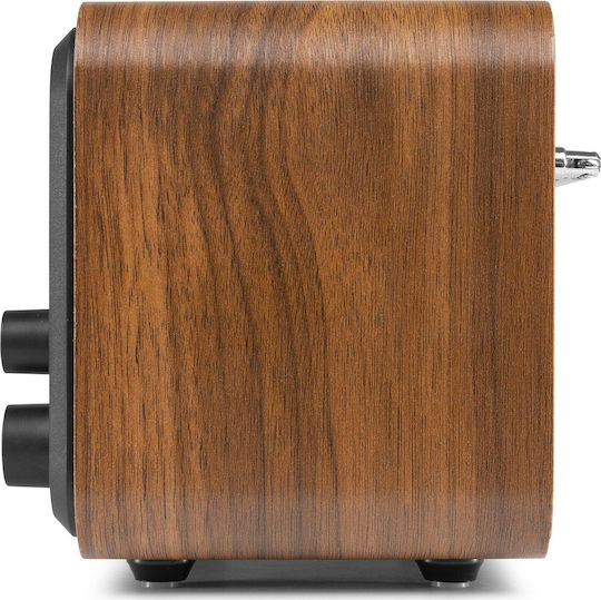 Audizio Milan DAB+ Tabletop Radio Rechargeable DAB+ with Bluetooth Brown