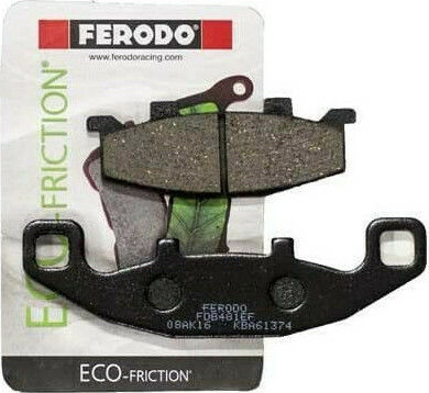 Ferodo Front Pads Τακάκια Εμπρός/Πίσω Οργανικά Kawasaki