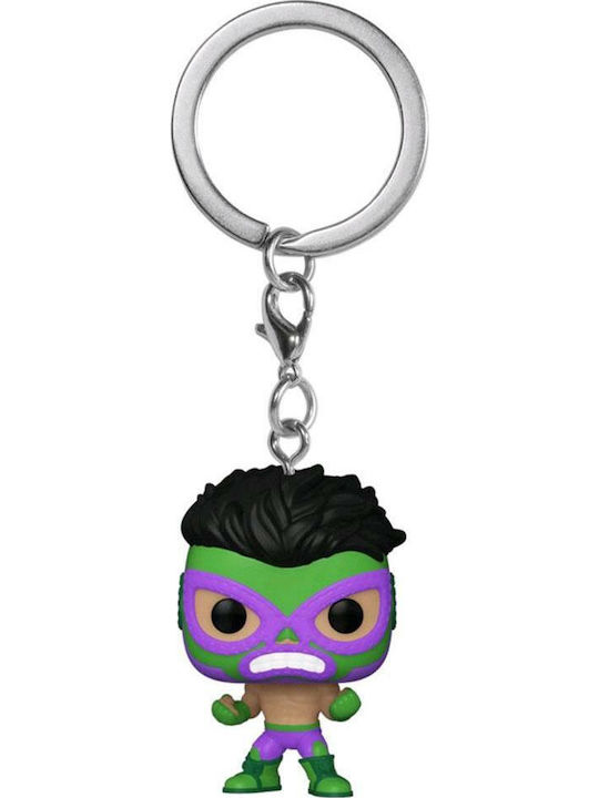 Funko Pocket Pop! Keychain Marvel: Lucha Libre Edition - El Furioso Bobble-Head