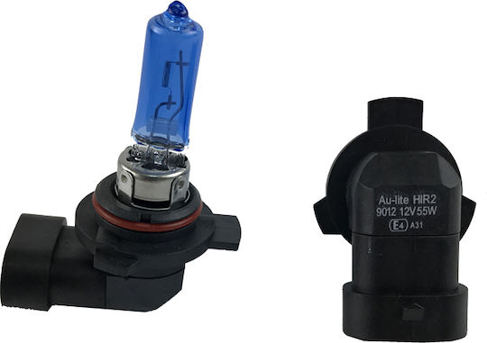 Xtec Λάμπες Αυτοκινήτου Hir2 9012 HIR2-9012 Αλογόνου 4200K Φυσικό Λευκό 12V 55W 2τμχ