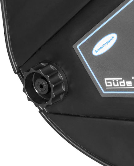 Güde Welding Helmet with 320x225mm Visual Field with Flip Front Black