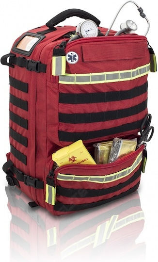 Elite Bags Rucsac Medical Prim Ajutor Paramed’s În Culoare Roșie