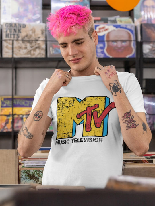 MTV t-shirt - GREY MELANGE