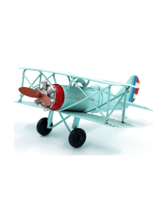 SP Souliotis Avion Decorativ Metalic 16x16x7cm 1buc