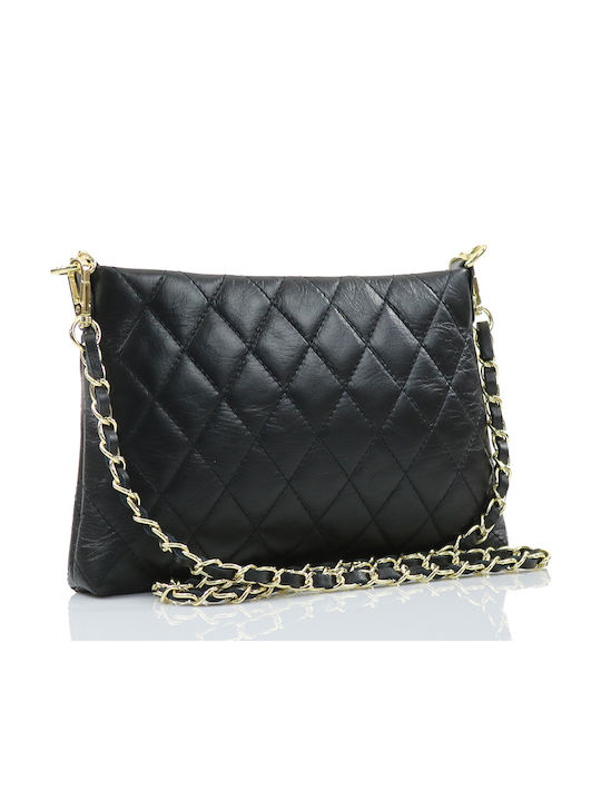 Evening Leather Women's Bag Handbag Black
