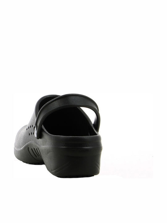 Oxypas Bestlight1 OB SRC Anatomic Clogs Black