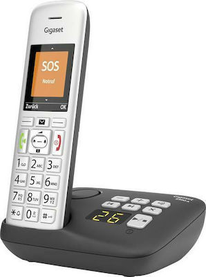 Gigaset E390A Ασύρματο Τηλέφωνο για Ηλικιωμένους με Aνοιχτή Aκρόαση