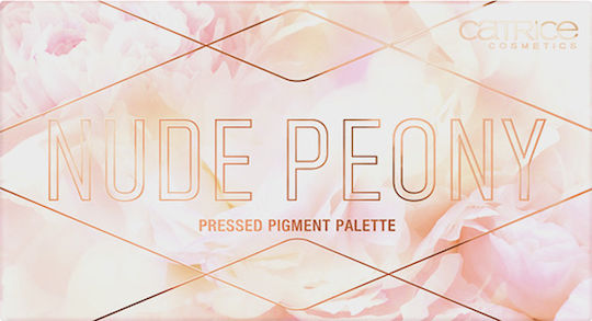 Catrice Cosmetics Nude Peony Παλέτα με Σκιές Ματιών σε Στερεή Μορφή 18gr