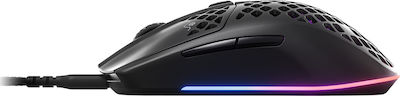 SteelSeries Aerox 3 RGB Gaming Gaming Maus Schwarz