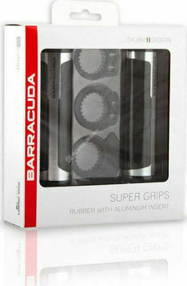 Barracuda Motorcycle Grips Racing in Black Colour