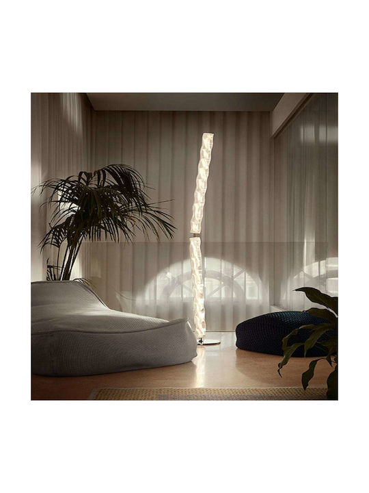 Slamp Hugo Prisma LED Floor Lamp H207cm. White