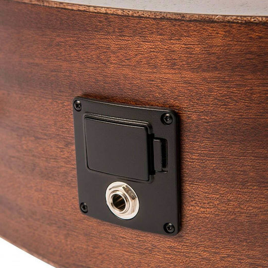 Vintage Semi-Akustik Gitarre VE-440WK Ausschnitt Braun
