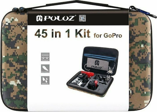 Puluz Kit Set 50 Accesorii pentru Cameră de Acțiune