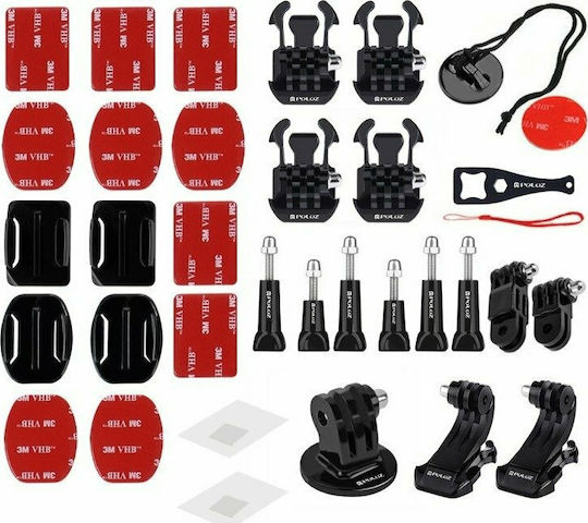 Puluz Kit Set 50 Accesorii pentru Cameră de Acțiune