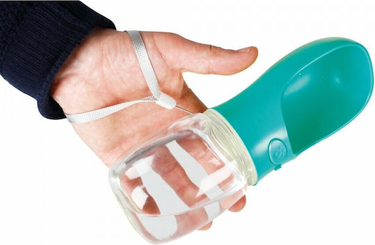 Lampa Bottle Water for Dog & Cat 350ml in Light Blue Color