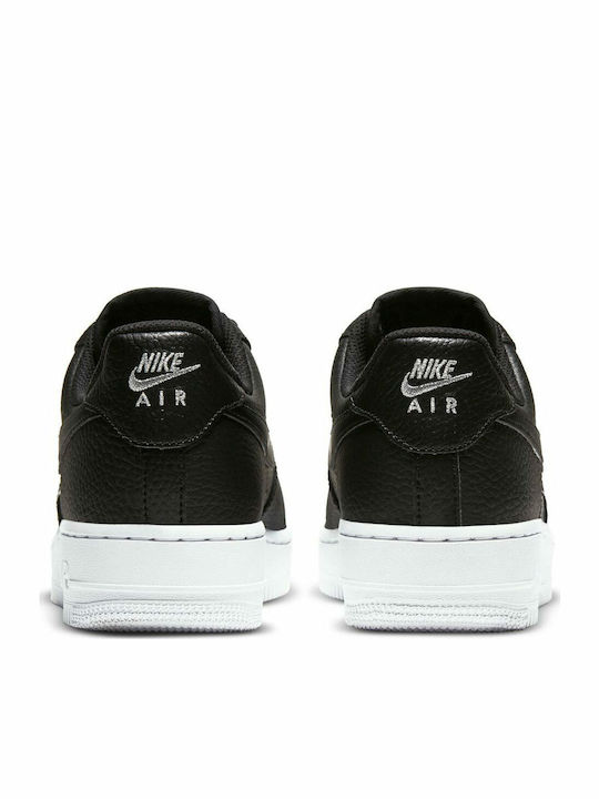 Air Force 1 '07 Sneakers Black / White / Metallic Silver