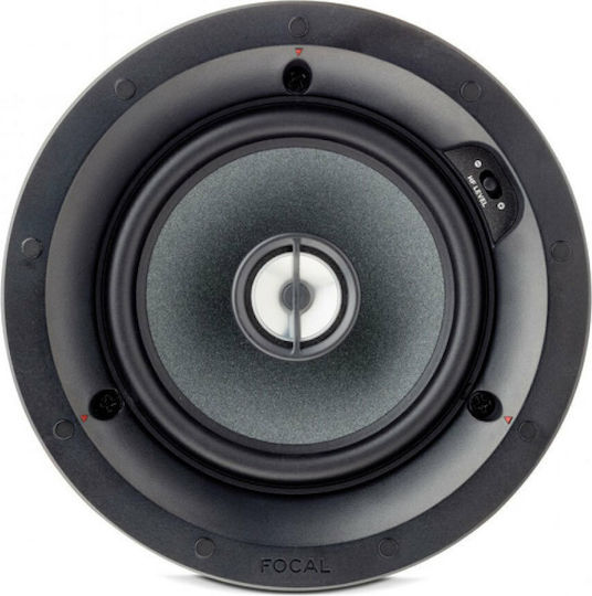 Focal 100ICW6 Ηχείο Οροφής (Τεμάχιο) Μαύρο