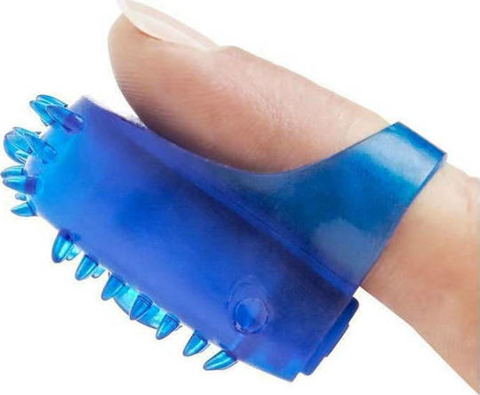 ToyJoy Flexible Ring & Finger Vibe Vibrating Ring Cock Blue