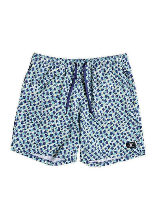 All Season Men's Swimwear Shorts Blue with Patterns