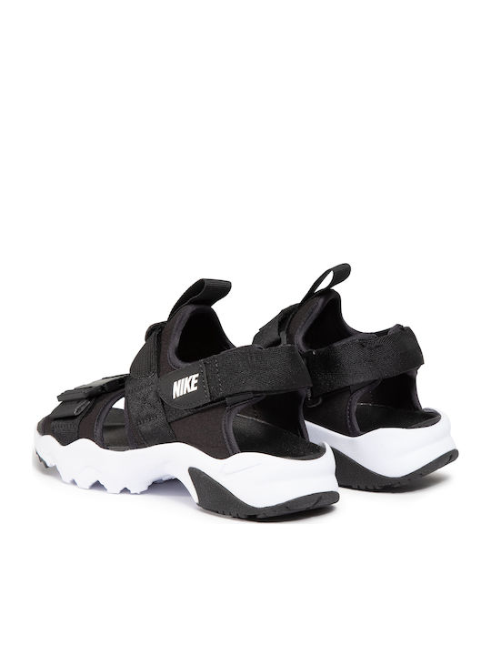 Canyon Women's Flat Sandals Sporty in Black Color