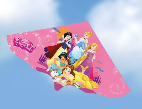 Gunther Triangular Kite Princesses Plastic with Twine & Storage Bag 115x63cm 1pcs