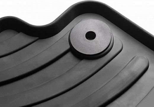 Gledring Set of Front and Rear Mats 4pcs for Opel Meriva 2003-2010 Black