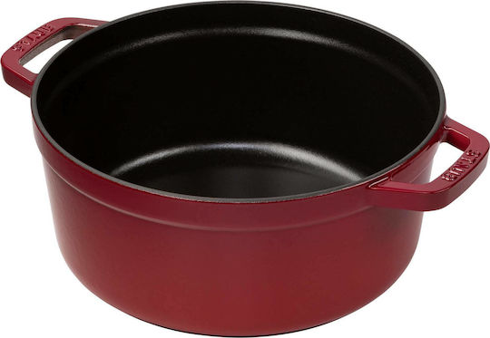 Staub Cocotte Deep Pot made of Cast Iron 3.8lt / 24cm
