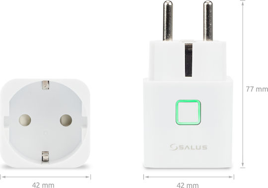 Salus Smart Μονόπριζο Aσφαλείας Γαλλίας (Type E)