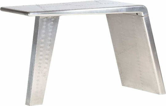 Домашно бюро Aviator Дървено Сребърен 112x50x76бр