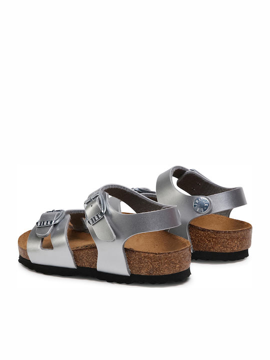Kinder Sandalen Rio Electric Anatomisch Silber