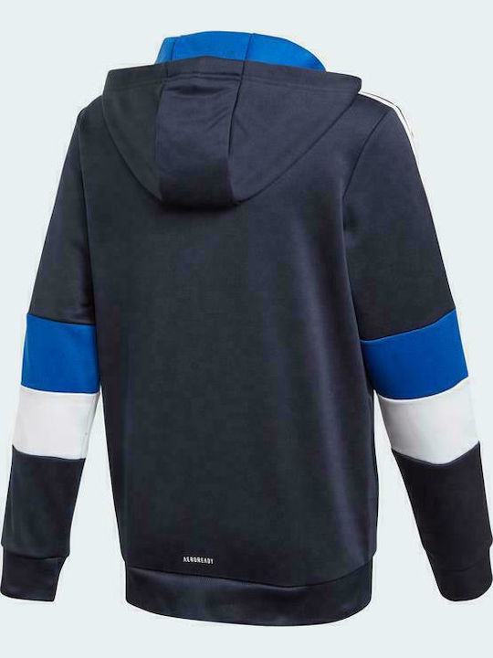 adidas Παιδική Ζακέτα Must Haves Aeroready Navy Μπλε